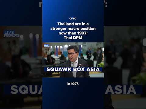Thailand are in a stronger macro position now than 1997: Thai DPM