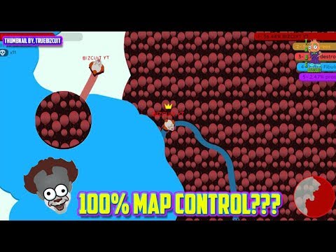 PAPER.IO 3 100% MAP CONTROL [CLOWN] TRYING TO COVER ENTIRE MAP IN PAPERIO | NEW IO GAME 2019