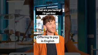 🗣️ How to offer to pay in English #shorts