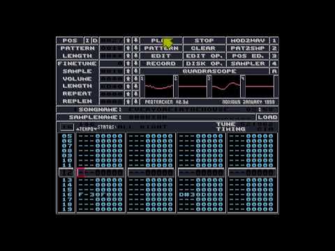 More Protracker 2 breakbeat/jungle tunes (Everybody In the House Like This)