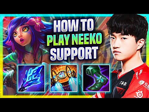 LEARN HOW TO PLAY NEEKO SUPPORT LIKE A PRO! - T1 Keria Plays Neeko Support vs Nami! | Preseason 2023