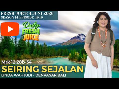Seiring Sejalan - Fresh Juice 4 Juni 2026 - Linda Wahjudi - Denpasar Bali