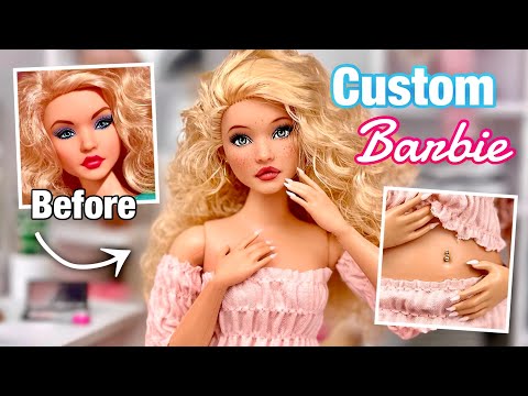 The Most Life-Like Custom Barbie Doll! + Etsy Haul