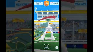 【ポケモンGO】メガエルレイドソロ撃破 #ゲーム #pokemongo  #ポケモンGO #レイドバトル #メガエルレイド #メガレックウザ