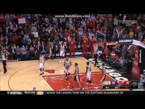 NBA - Lakers Vs. Bulls Highlights (20/01/2014)