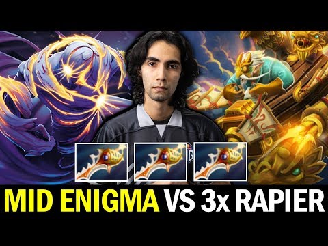 SUMAIL MID ENIGMA vs Triple DIVINE RAPIER Gyrocopter WTF Game Dota 2