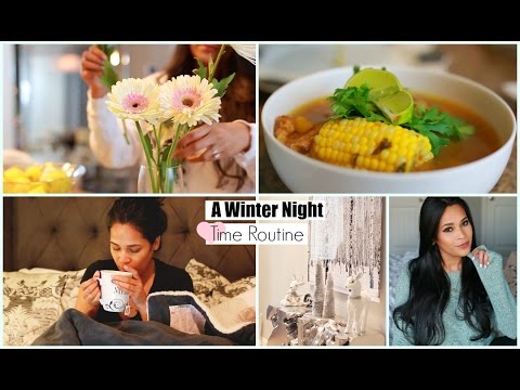 Winter Night Routine 2016 Sancocho Recipe MissLizHeart Video