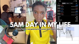 Trader Vlog : Missed Winners ,Trade recaps ,productive 5am Day in my life .forex vlog