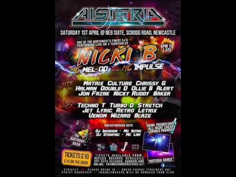 DJ Nicki B Histeria Promo - 4 Deck Makina Set