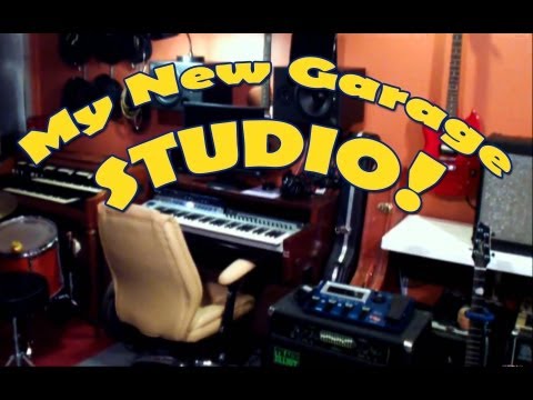 Check Out My Garage Recording Studio!