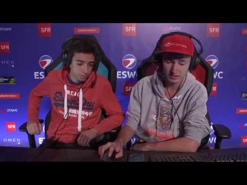 ESWC 2016 PGW : Showmatch Clash Royale - Wolf Spirit vs Dovakhin