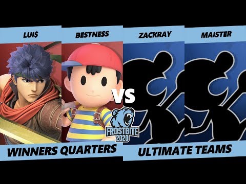 Frostbite 2020 SSBU Winners Quarters - Lui$ & BestNess Vs. Zackray & Maister Ultimate Teams - SSBU