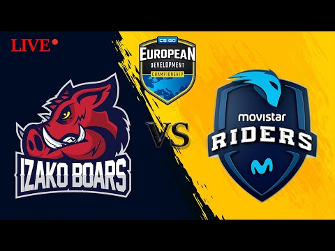 Izako Boars vs Movistar Riders LIVE l Group A l Full Game | European Development Championship CSGO 🔴