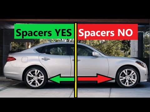 This is why you can't use SPACERS with some Infiniti Sport Wheels| Similar, but NOT the same!