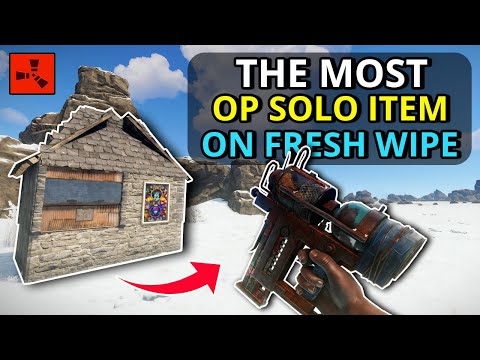 The OP Item For Rust SOLO Players On The FRESH WIPE! - Rust Solo Survival