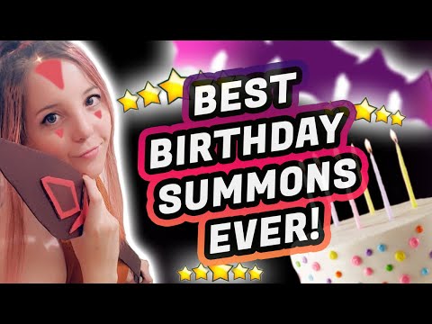 LUCKIEST SUMMONS I'VE EVER HAD~ MY BIRTHDAY SUMMONS!!!! ~ Summoners War