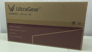 LG Ultra Gear 24GN650 - Budget 144hz Gaming Monitor !