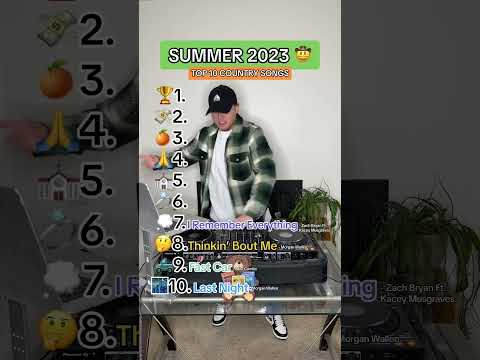 Top 10 Country Songs of Summer 2023