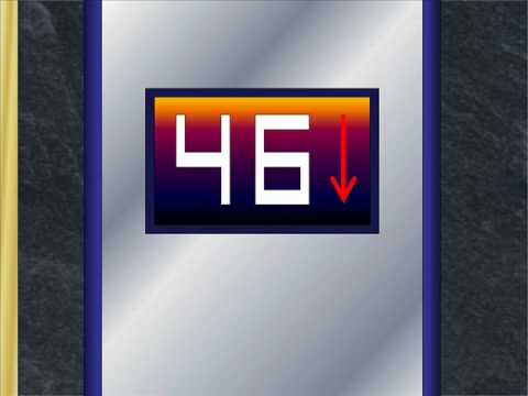 OTIS EXTREME-FAST Elevonic 911A Elevators @ Retell Tower (42-55) Indicator Animation