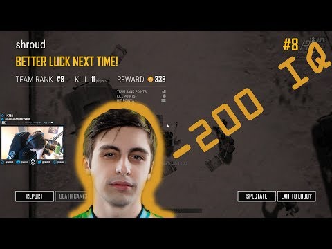 -200 IQ Play by Shroud - PUBG Highlights #2