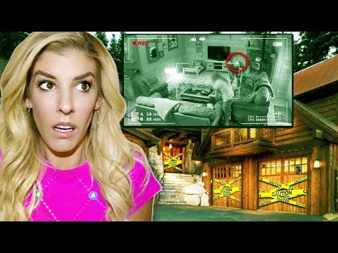 SOMEONE BROKE into OUR HOUSE! (Trapping Game Master in Abandoned Cave finding secret hidden clues)