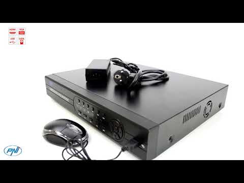 DVR / NVR PNI House L724 - 24 canale analogice sau 9 canale digitale si iesire HDMI