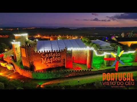 Castelo mágico 🎄🎅  A magia do Natal no Castelo mais antigo de Portugal - 4K UltraHD