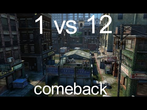 1 vs 12 comeback The Last of us Multiplayer (Checkpoint)