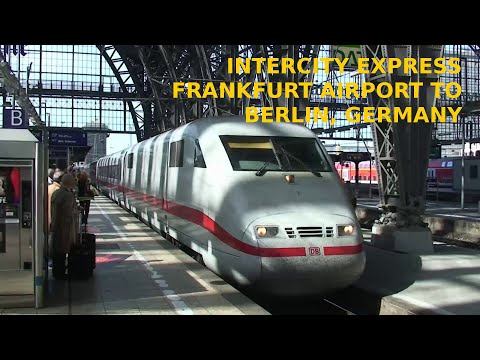 Aeroporto de Frankfurt (FRA) para Berlim, Alemanha, via Frankfurt Hauptbahnhof, Fulda, Kassel Wilhelmshöhe