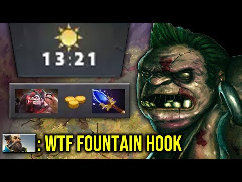 He knows what PUDGE need the Most! WTF first item Aghanim ft New Fountain Hook!!