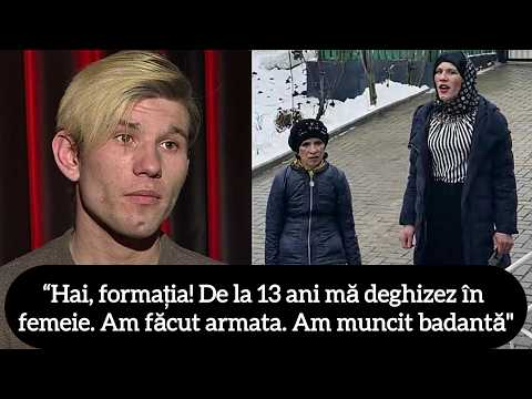 “De la 13 ani mă deghizez în femeie. Am făcut armata. Oamenii nu mă înţeleg. Am muncit badantă"