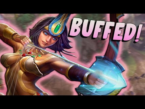 CRAZY HUGE NEITH BUFF TOTALLY! SO MUCH MORE DPS HOLY COW - Masters Ranked Duel - SMITE