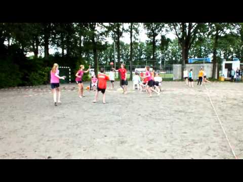 Beachhandbal voor de jeugd