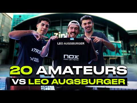 20 AMATEURS vs LEO AUGSBURGER… ¿Conseguirás que NO LA SAQUE X3?