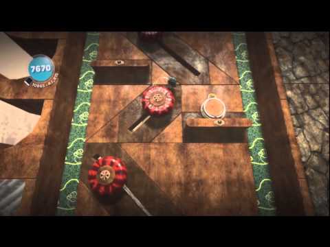 LittleBIGPlanet (720p HD) Walkthrough Part 61 - Sensei's Lost Castle - Initial & Aced