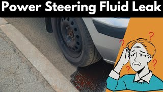Power Steering Fluid Leak Explained: Causes and Fixes!