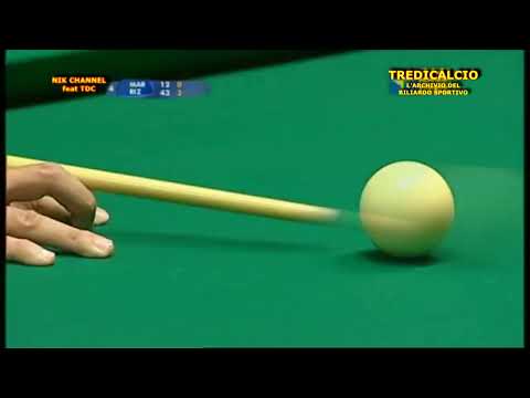 RIZZO vs MARCOLIN 10° CAMPIONATO ITALIANO BILIARDO 2009 @TREDICALCIO