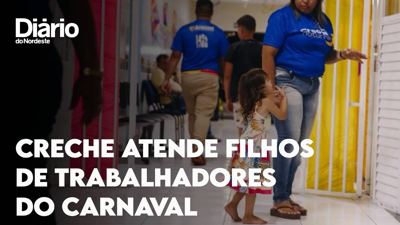 Imagem da notícia Creche no Ceará atende filhos de catadores e ambulantes que trabalham no Carnaval 2026