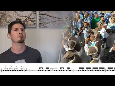 Vila Isabel 2023 - Tamborim com Partitura