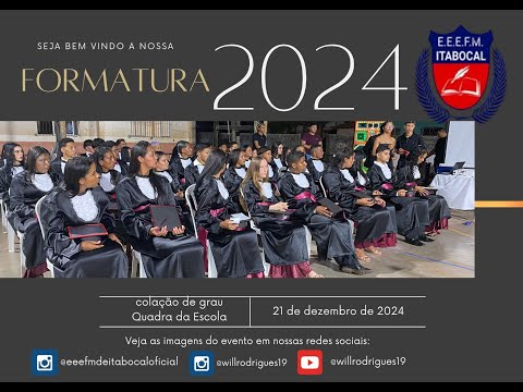 Formatura da Escola Estadual de Itabocal Município de Irituia