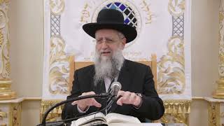 השיעור השבועי של הרב דוד יוסף - ענייני ליל הסדר - ט' ניסן תשע"ט