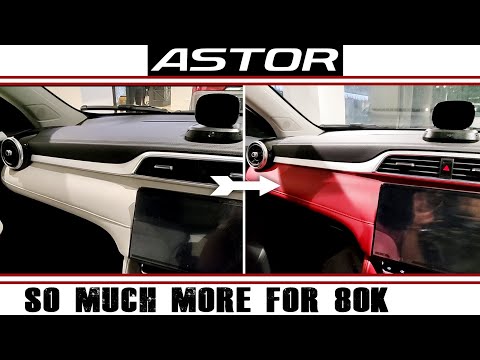 MG Astor Smart vs Sharp Variants ⭐Just 80K More for Sunroof, Alloys, 360 Camera!⭐#Astor