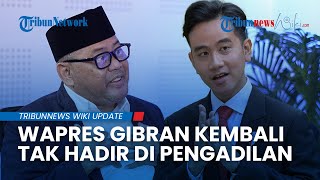 WAPRES GIBRAN KEMBALI ABSEN, Sidang Gugatan Rp125 Triliun Kembali Ditunda Seminggu