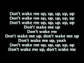 Chris Brown - Don't Wake Me Up Lyrics.mp3 ...