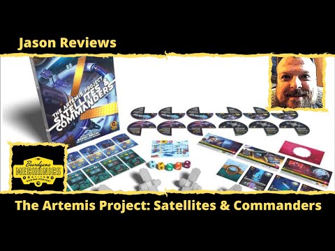 Jason’s Board Game Diagnostics of The Artemis Project: Satellites & Commanders
