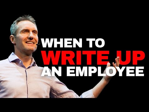 When to Write up an Employee