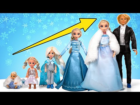 WOW! Elsa Grows Up! Brilliant Crafts💎| Doll's DIYs & Family Fun 😍 by Slick Slime Sam's Maker World