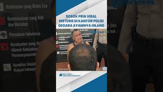 Sosok Tiktokers Viral Histeris di Kantor Polisi Tebo karena Ayamnya Hilang