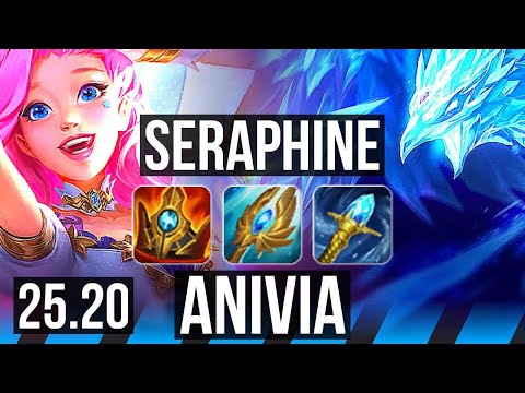 SERAPHINE vs ANIVIA (MID) | 9/4/20 | KR Diamond | 25.20