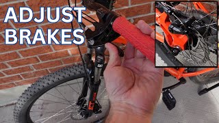 GT Aggressor Pro - Brake Adjustment